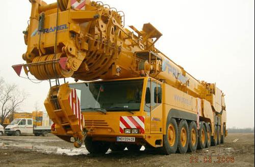 进口特雷克斯500吨吊车